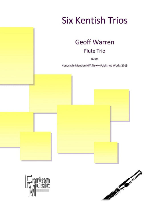 Warren, Geoff  - Six Kentish Trios -  flute trio - Digital Download