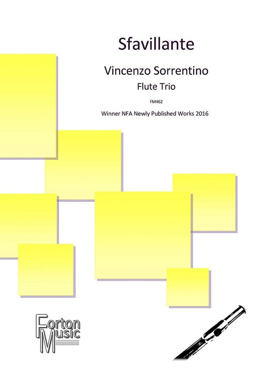 Sorrentino, V  - Sfavilante -  flute trio - Digital Download