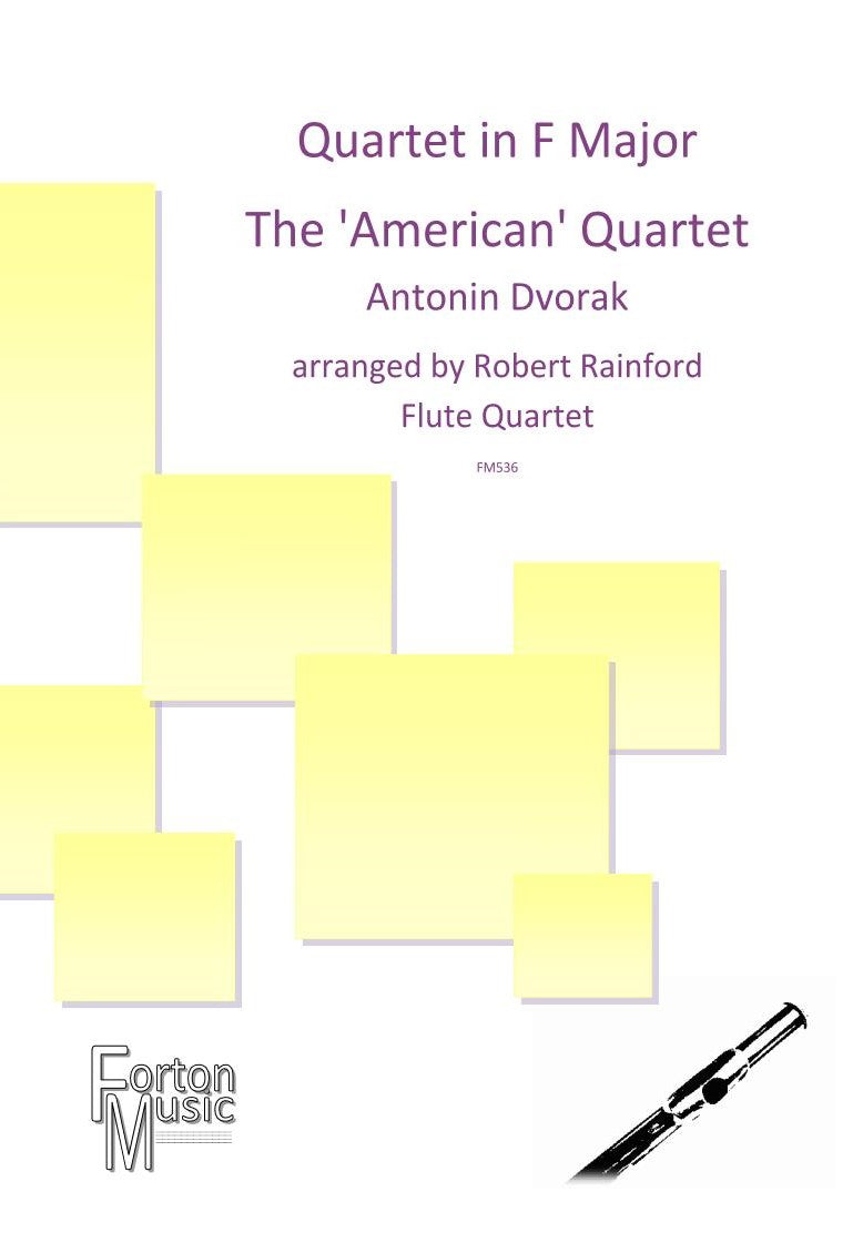 Dvorak, A - Quartet in F major for flute quartet - Digital Download