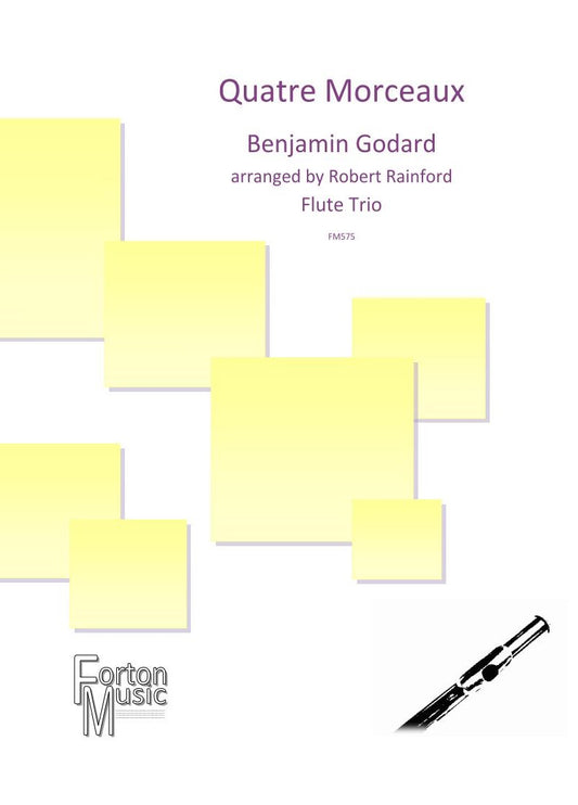 Godard, B - Quatre Morceaux for flute trio - Digital Download