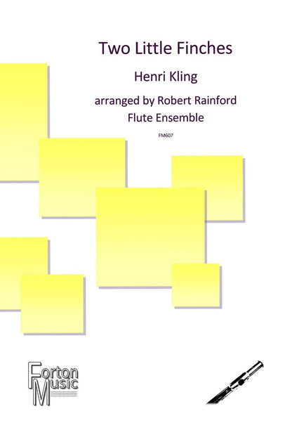 Kling, Henri - Two Little Finches for Solo piccolos /Flute Ensemble Digital Download