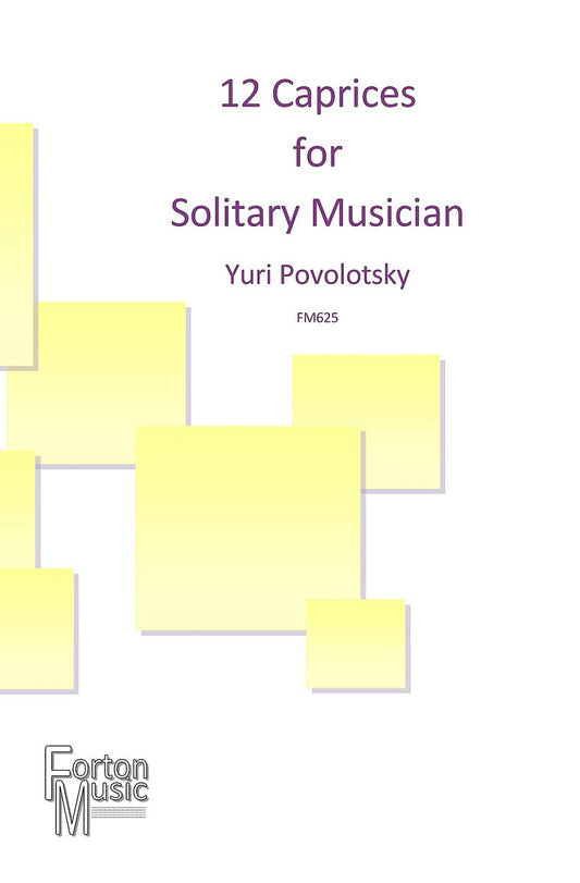 Povoltsky, Yuri - 12 Caprices for Solitary Musician Digital Download