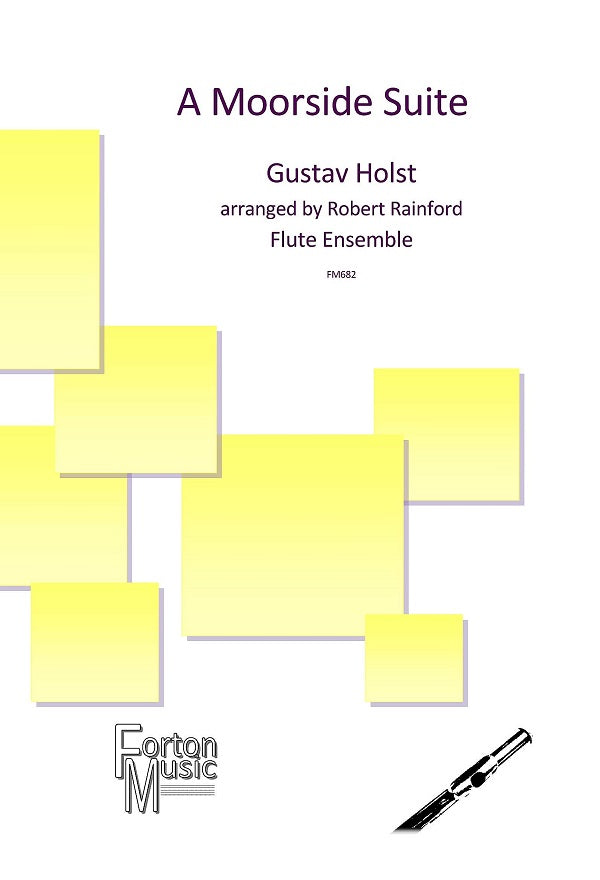 Holst, Gustav A Moorside Suite flute ensemble - Digital Download