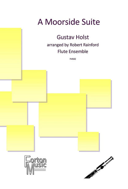 Holst, Gustav A Moorside Suite flute ensemble - Digital Download