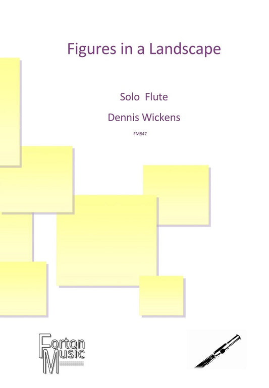 Wickens, Denis , Figures in a Landscape for solo flute - Digital Download