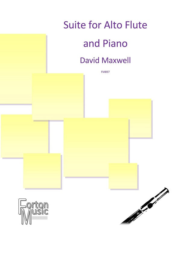 Maxwell, David - Suite for Alto Flute and Piano - Digital Download