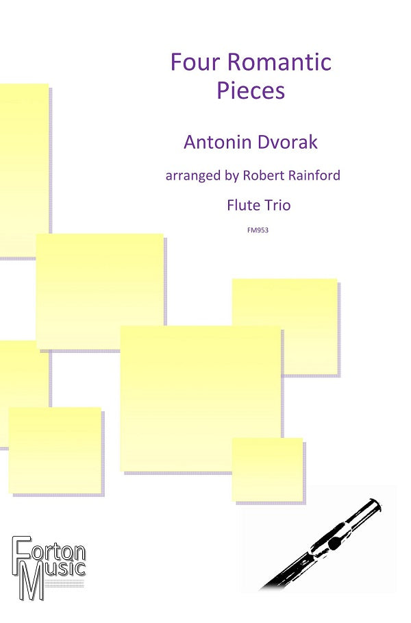 Dvorak, A - Four Romantic Pieces for flute trio - Digital Download