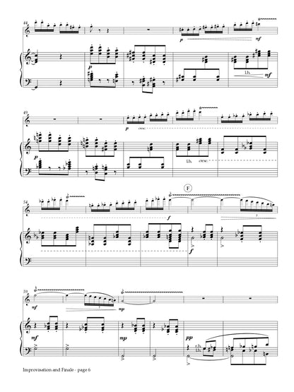 DeLaney - Improvisation and Finale for Flute and Piano