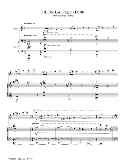 Rozman - Phoenix (Flute and Piano)