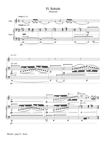 Rozman - Phoenix (Flute and Piano)