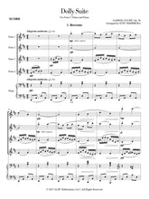 Faure (arr. Nishimura) - Dolly Suite - for 3 flutes