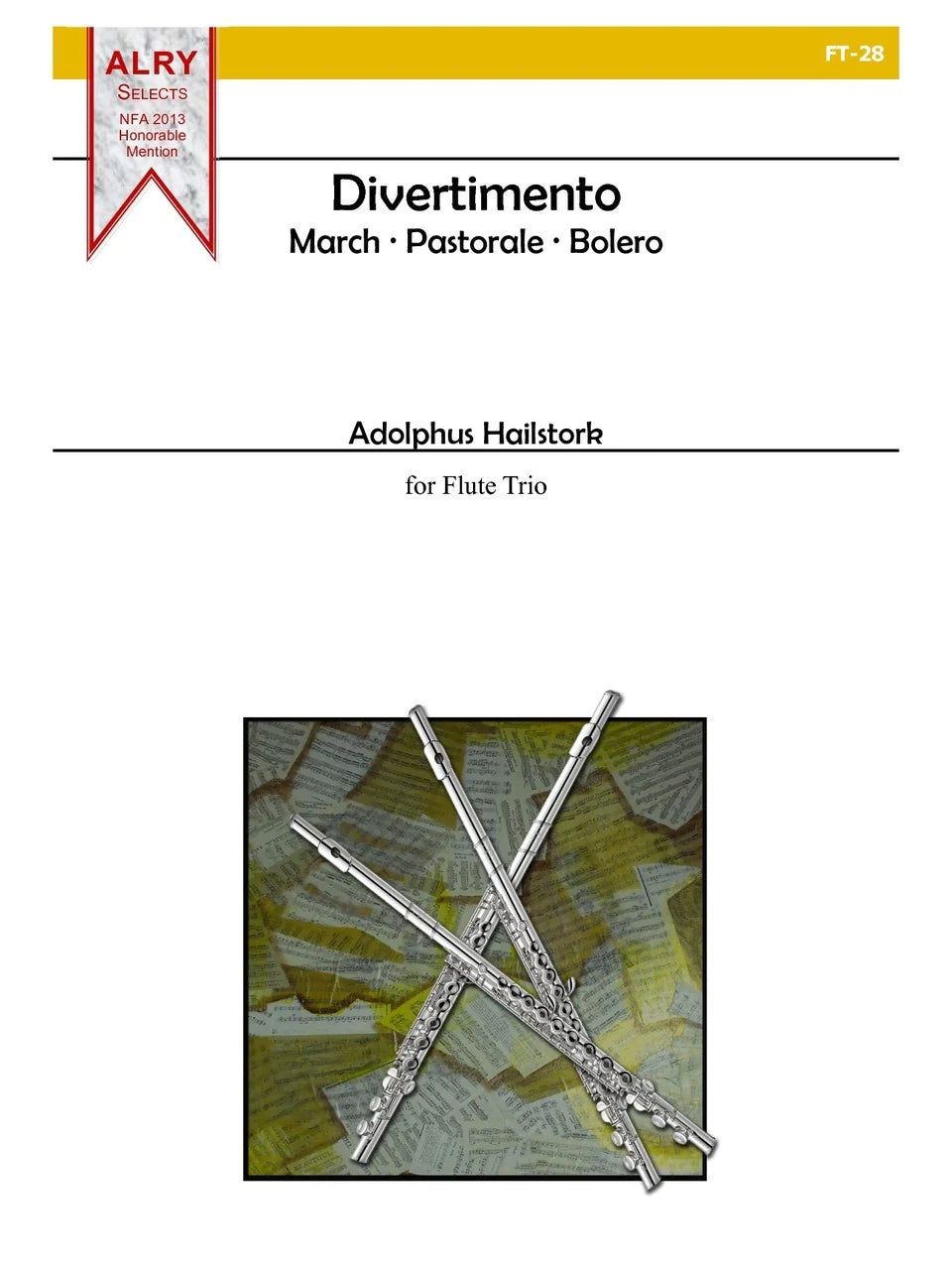 Hailstork - Divertimento -for 3 flutes