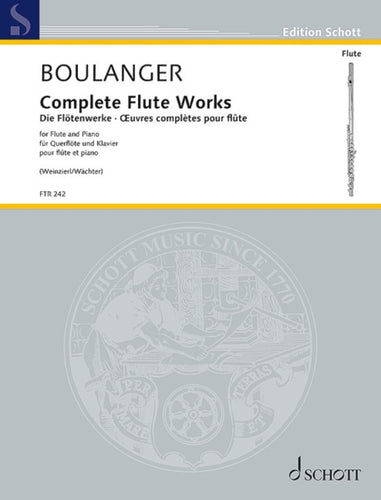 Boulanger - Complete Flute Works for flute and piano
