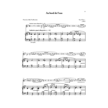 Fauré Après un rêve for violin and piano - Digital download