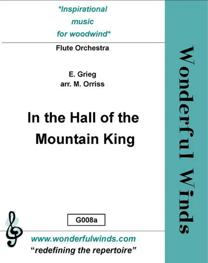 Orriss, M -Greig - In the Hall of The Mountain King -   Flute Orchestra   Digital Download