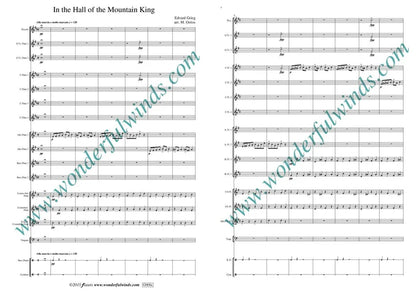 Orriss, M -Greig - In the Hall of The Mountain King -   Flute Orchestra   Digital Download