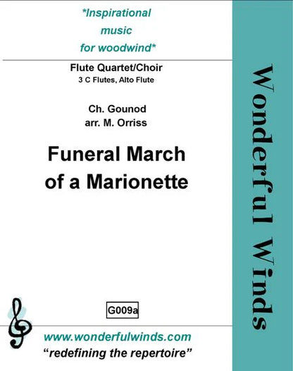 Gounod - Funeral March of a Marionette - Quartet - Digital Download