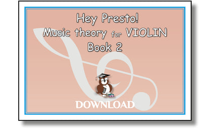 Music Theory for Violinists Bk 2 – DOWNLOAD
