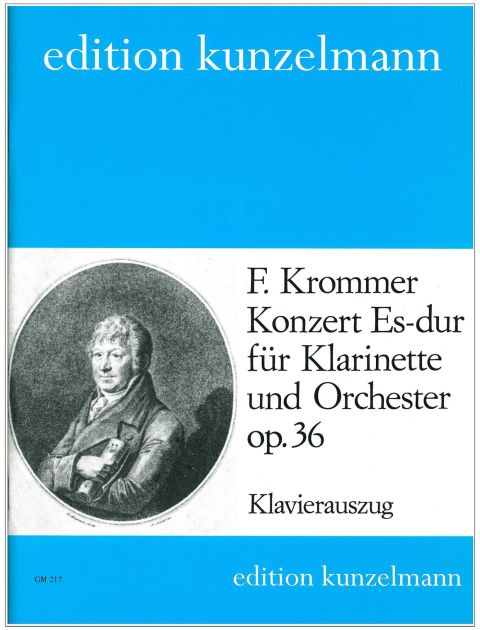 Krommer Franz - Clarinet Concerto in Eb Op 36 Clarinet/Piano