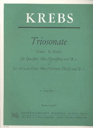 Krebs - Trio Sonata for Flute, Oboe and basso continuo