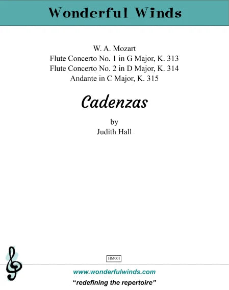 Mozart - Flute Cadenzas - Hall, Judith - Digital Download