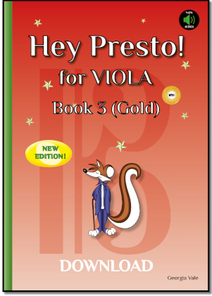 Hey Presto! for VIOLA Book 3 DOWNLOAD