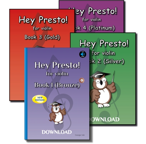 Hey Presto! for Violin DOWNLOADS – BUNDLE!
