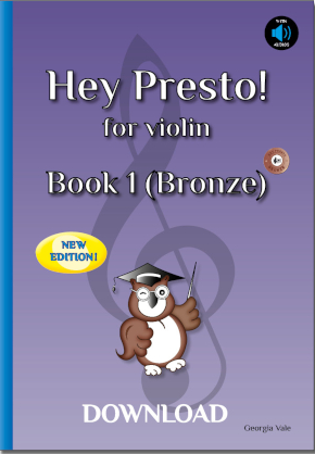 Hey Presto! for Violin Book 1 DOWNLOAD – NEW!