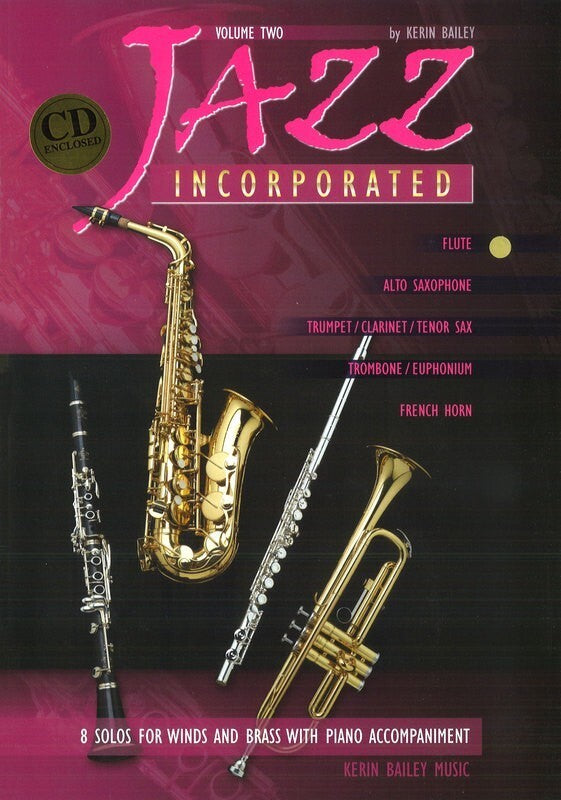 Bailey. Kerin - Jazz Incorporated Bk 2 Fl/Piano/CD