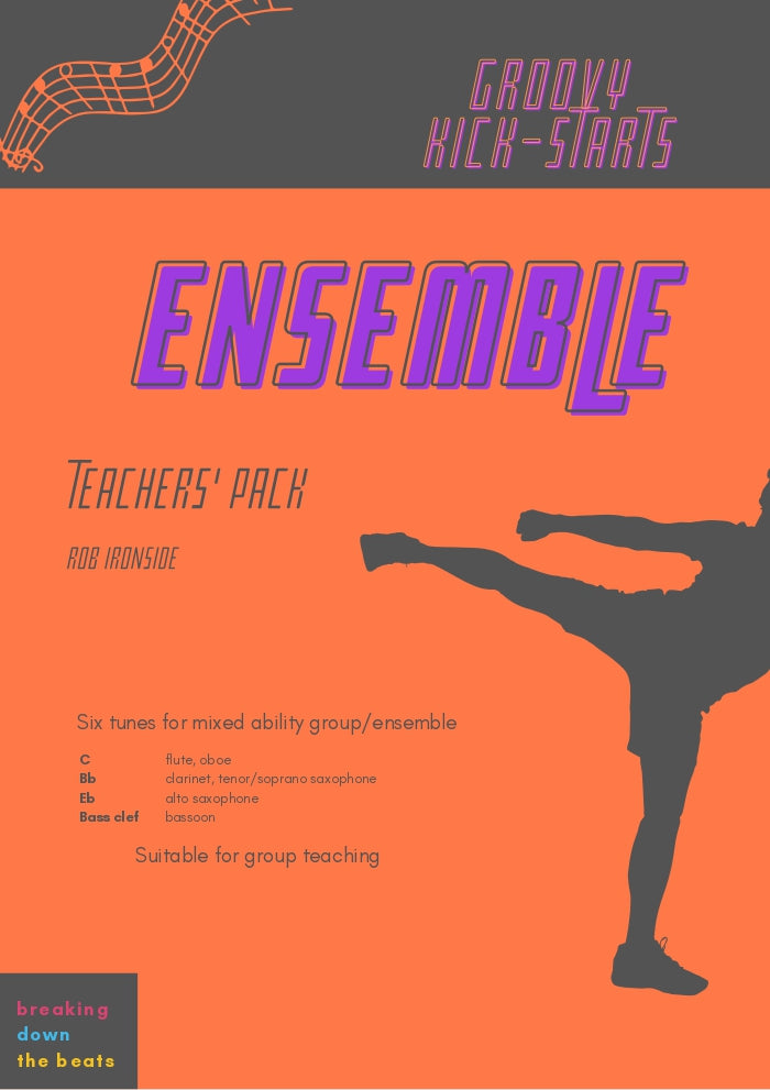 Ironside, Rob Groovy Kick-Starts ENSEMBLE Teacher Pack ‘Calypso Time’- Digital Download