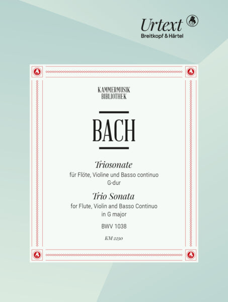Bach JS - Trio Sonata in G major BWV 1038 (Digital Edition)