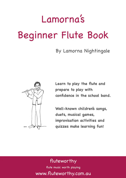 Lamorna’s Beginner Flute Book -  Digital Edition