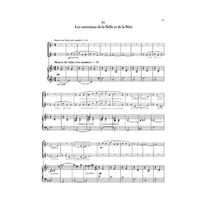 Ravel Trio for flute, oboe and piano trio Mother Goose / Ma Mère l’Oye - Digital Download