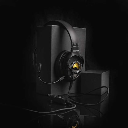 Meters Level-Up Gaming Headphones, 7.1 Surround Sound - Carbon