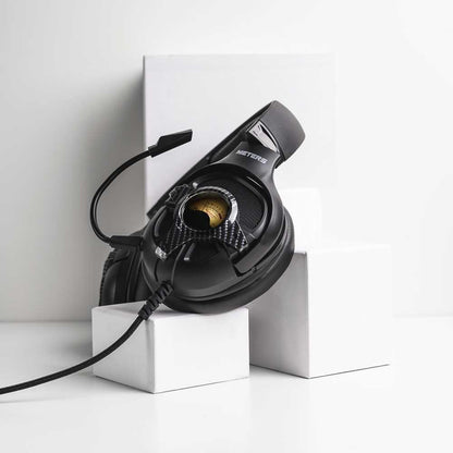 Meters Level-Up Gaming Headphones, 7.1 Surround Sound - Carbon