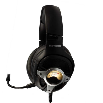 Meters Level-Up Gaming Headphones, 7.1 Surround Sound - Silver