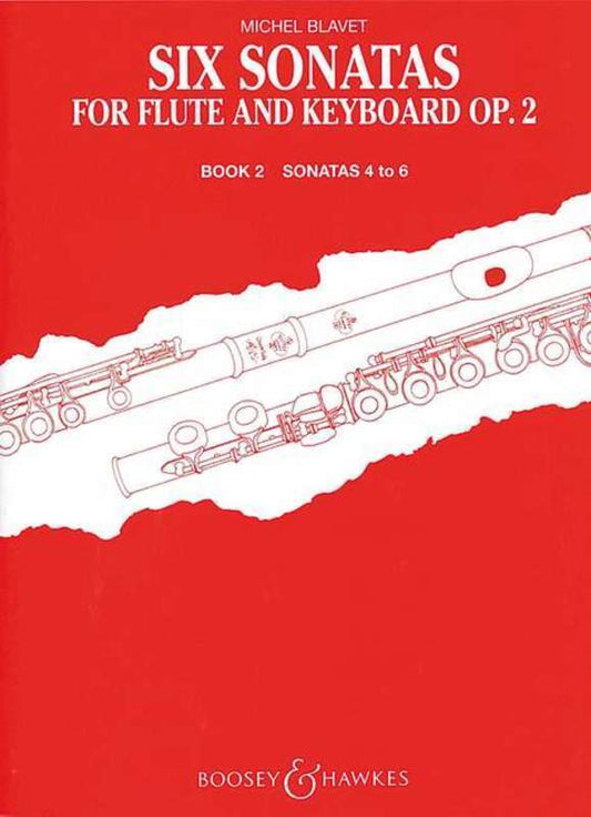Blavet -6 Sonatas Op. 2 Book 2 Nos. 4-6