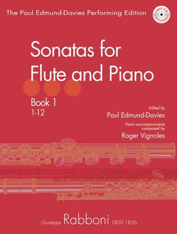 Rabboni - Sonatas for Flute and Piano Book 1 Nos 1-12