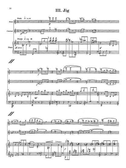 Schoenfeld - Sonatina for Flute, Clarinet and Piano