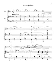 Schoenfeld - Four Souvenirs (Flute and Piano)