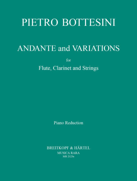 Bottesini, Pietro - Andante and Variations for flute violin and strings (Digital Edition)