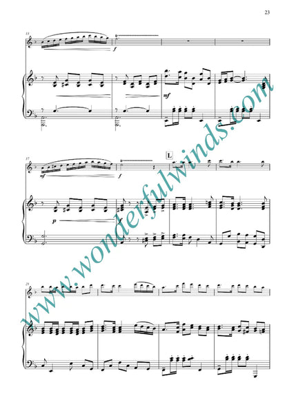 Kopetz, P. - Polish Dances for flute and piano- Digital Download