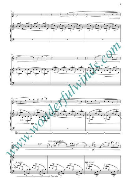 Orriss, M - Rhapsody & Rondo for flute and piano - Digital Download