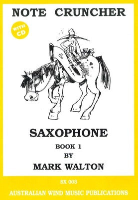 Walton, M - Note Cruncher for Saxophone Book 1