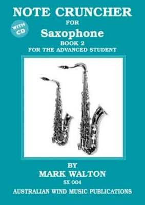 Walton, M - Note Cruncher for Saxophone Book 2