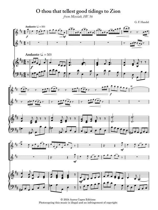 A Calendar of Carols for Violin - Digital Download