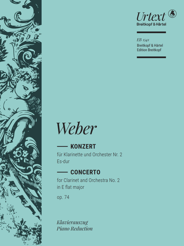 Weber - Clarinet Concerto No. 2 in E flat major Op. 74 (DIGITAL EDITION)