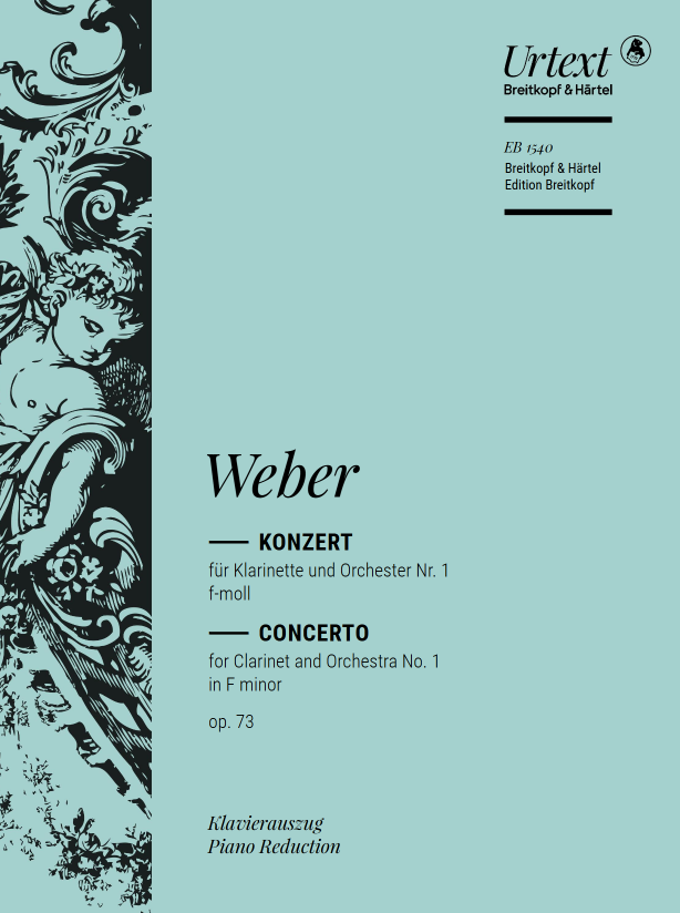 Weber - Clarinet Concerto No. 1 in F minor Op. 73 (DIGITAL EDITION)