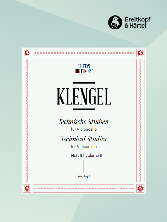 Klengel , Julius - Technical Studies through all the Keys Scales Vol 2 - (DIGITAL EDITION)