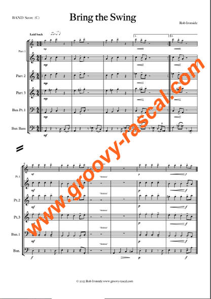 Ironside, Rob Groovy Kick-Starts ENSEMBLE Teacher Pack ‘BRING THE SWING’ - Digital Download